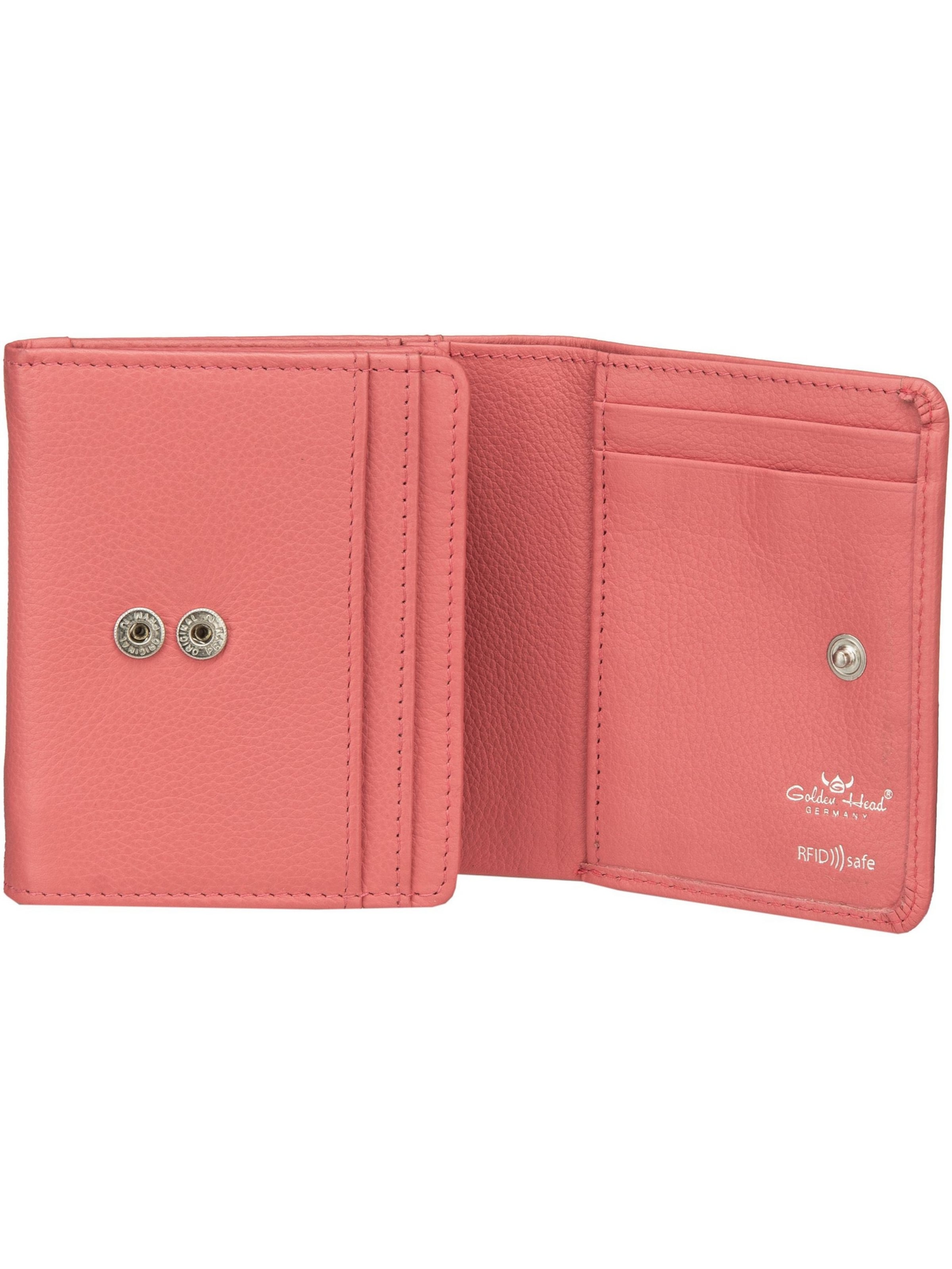 Porte-monnaies 'Madrid' GOLDEN HEAD en rose