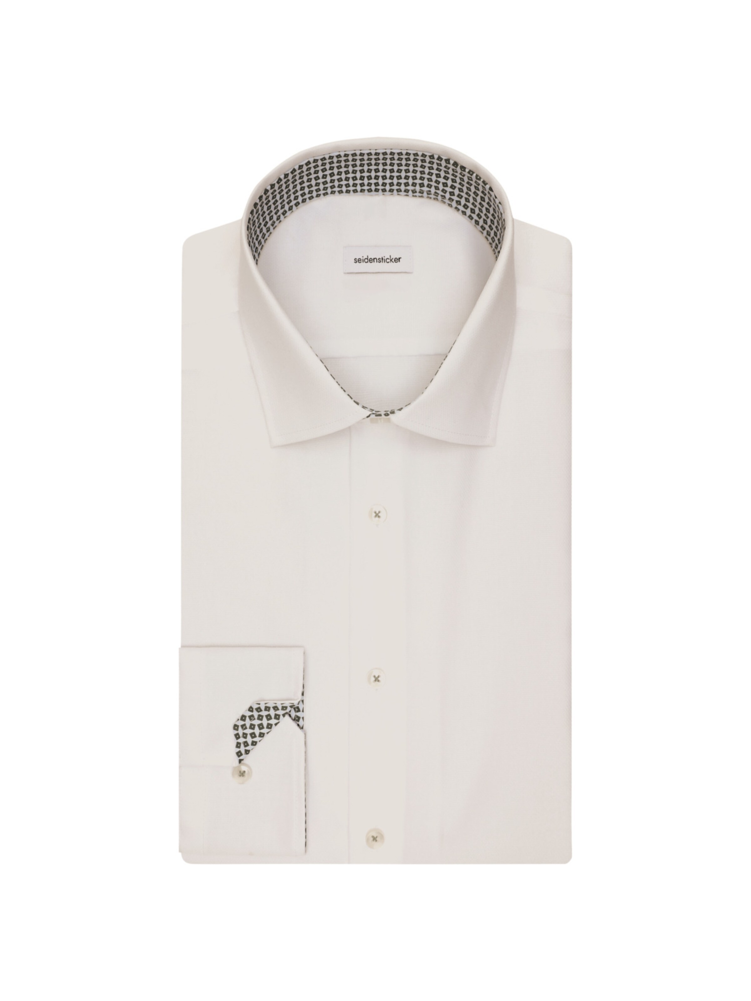 Regular fit Camicia business 'Shaped' di SEIDENSTICKER in bianco
