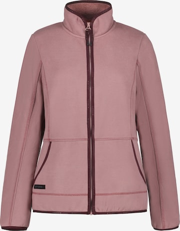 ICEPEAK Fleece Jacket in Purple: front