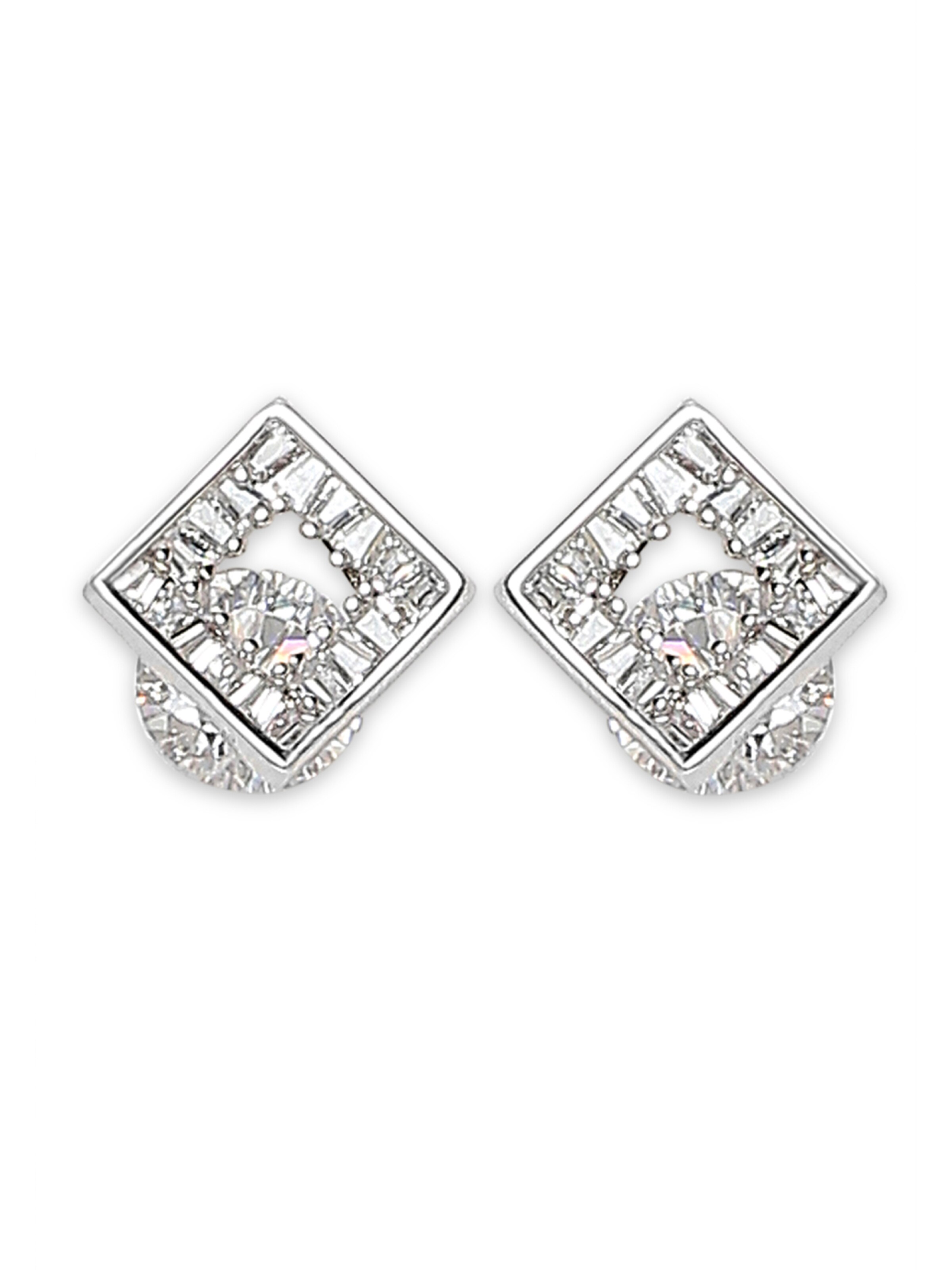 MISH Earrings 'Arianna' in Silver: front