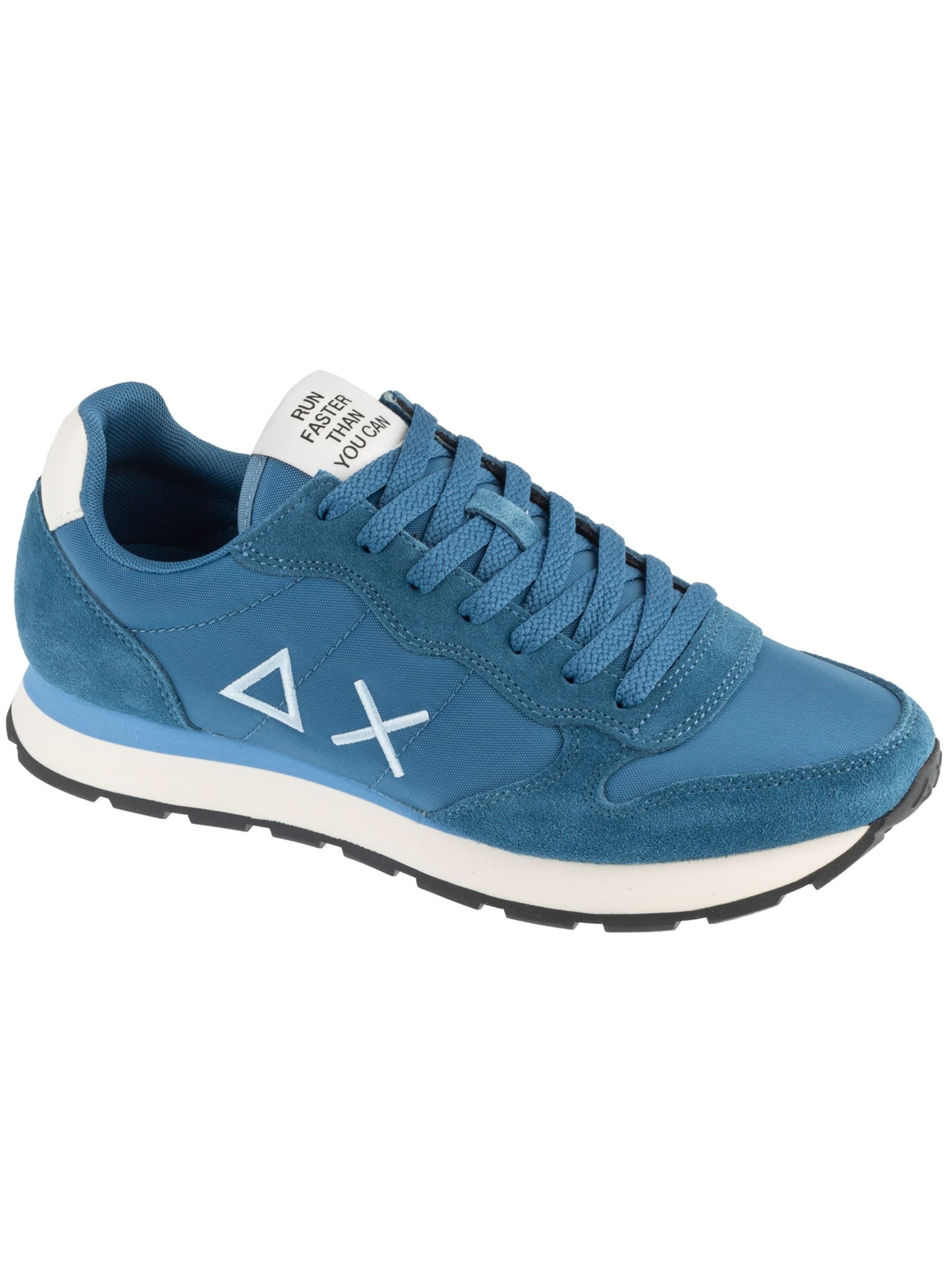 SUN68 Sneakers laag 'SUN68 Tom Solid' in Blauw: voorkant