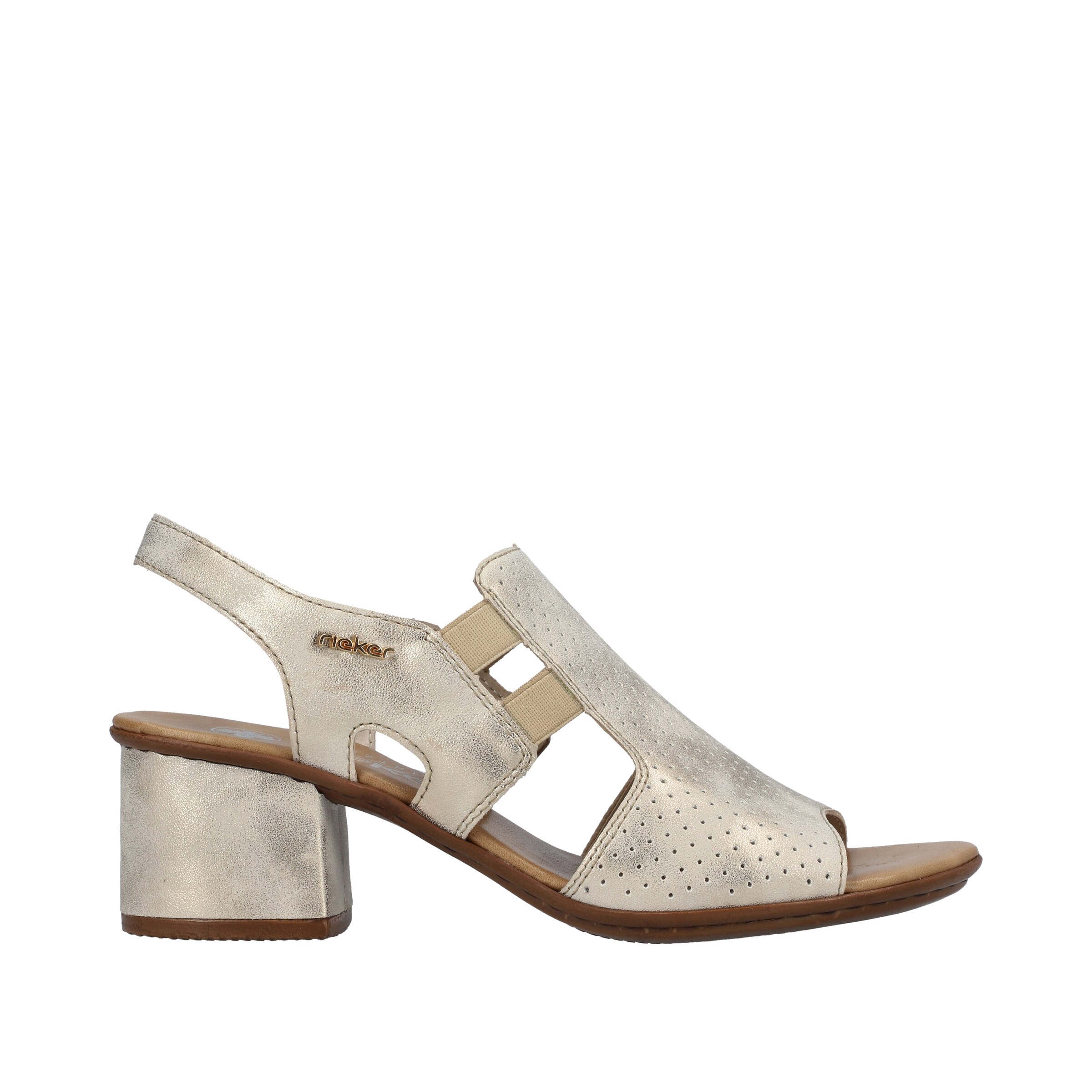 Rieker Strap Sandals in Beige