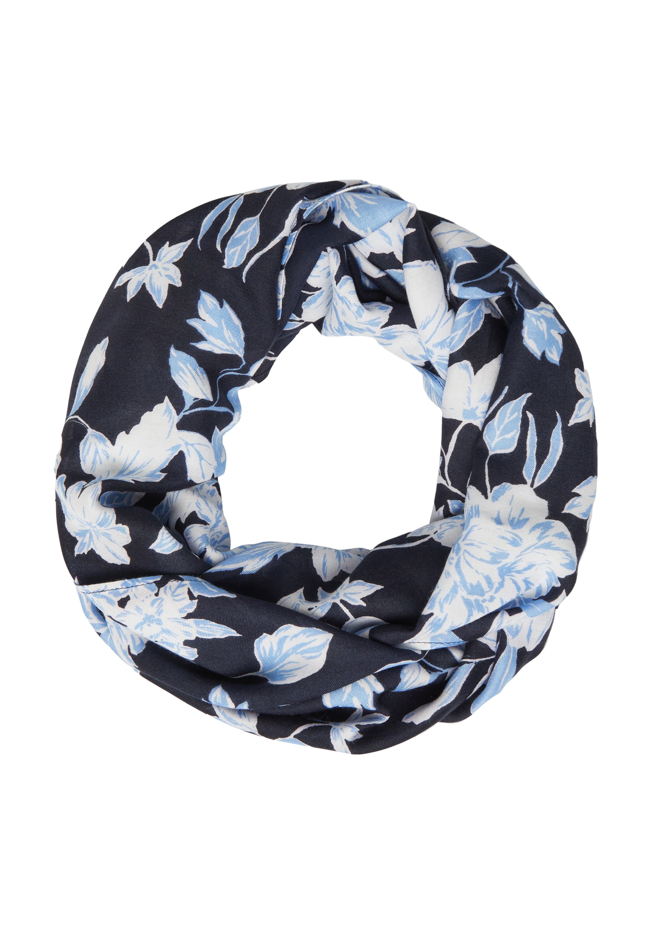 Écharpe tube s.Oliver en bleu : devant