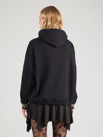 Sweat-shirt 'Amour' miss goodlife en noir