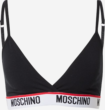 Moschino Underwear Nedrček | črna barva: sprednja stran