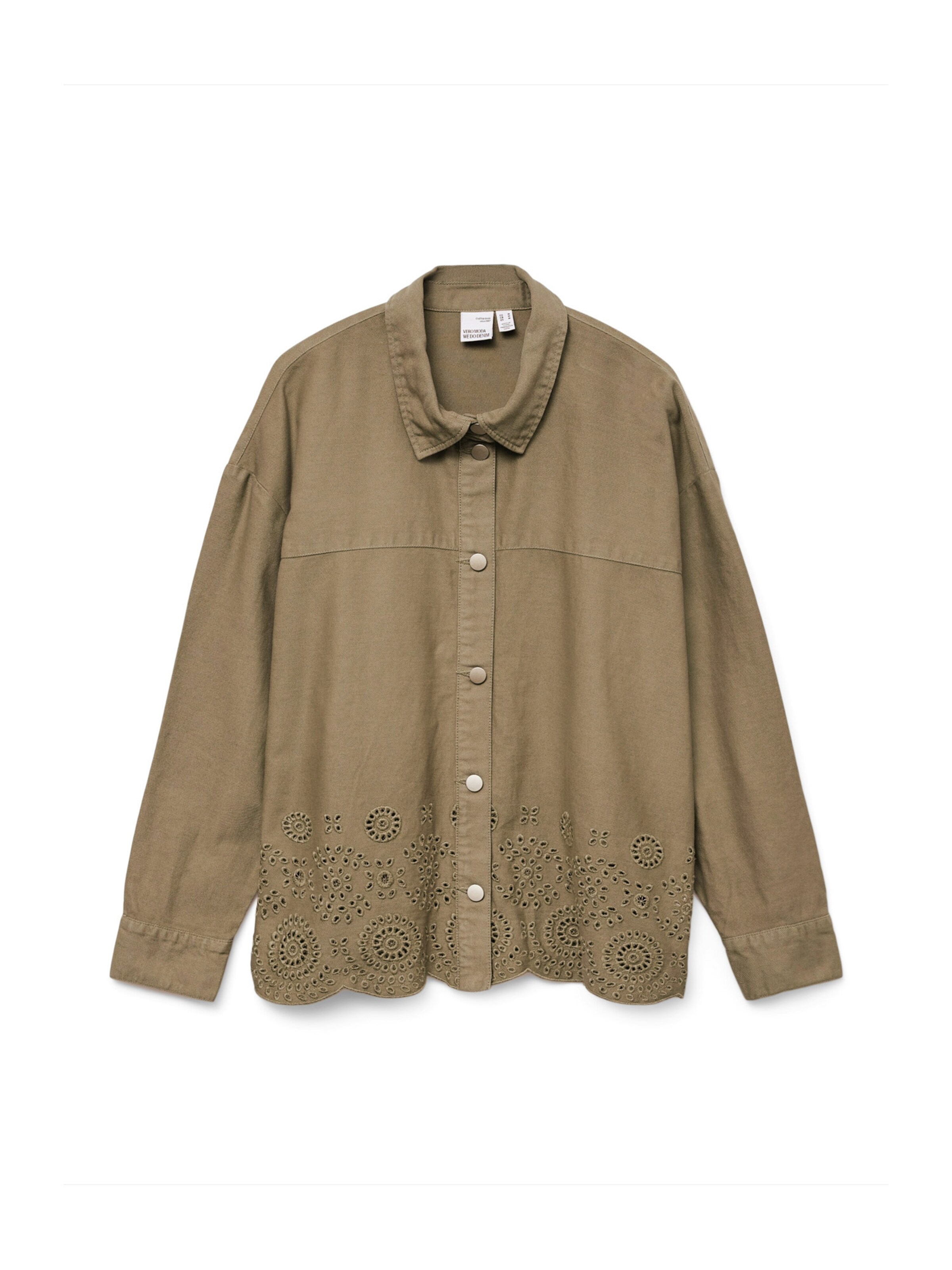 VERO MODA Between-Season Jacket 'VMHITTA' in Green: front