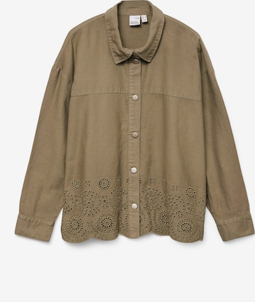 VERO MODA Välikausitakki 'VMHITTA' värissä vihreä: etupuoli