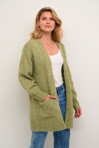 Cardigan 'Alioma' Kaffe en vert : devant