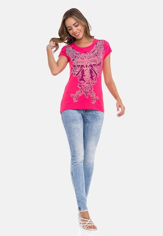 CIPO & BAXX Shirt in Roze