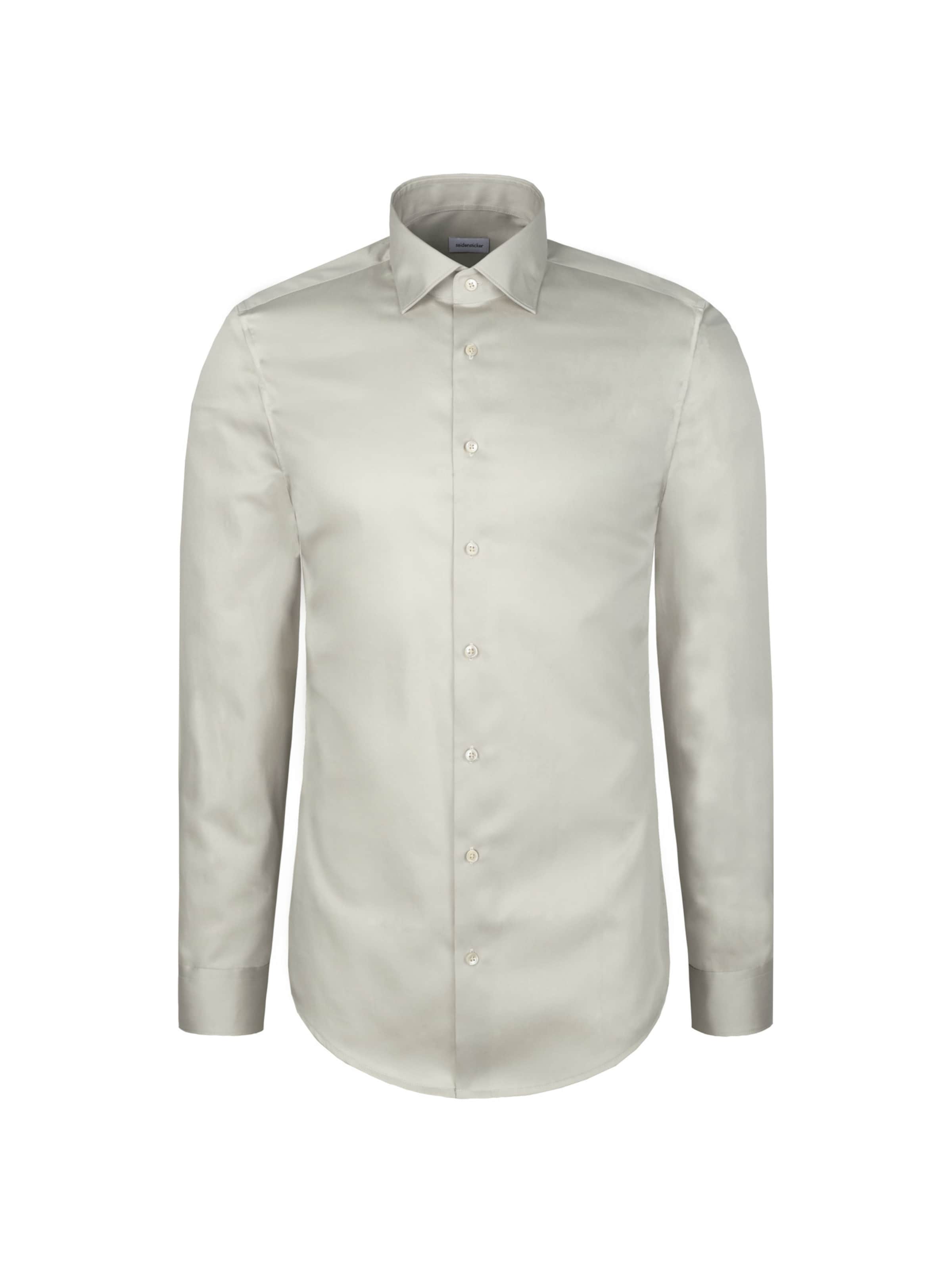 SEIDENSTICKER Button Up Shirt in Beige: front