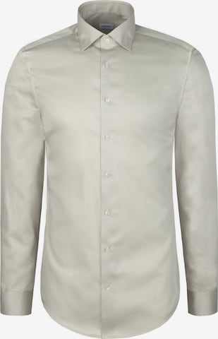 SEIDENSTICKER Button Up Shirt in Beige: front