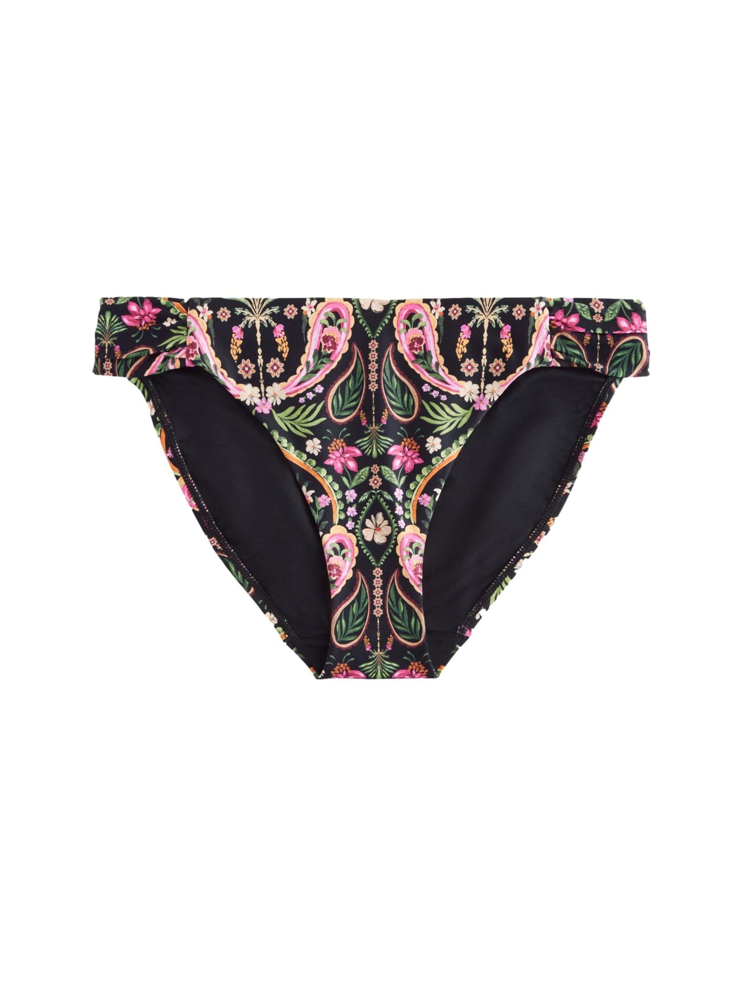 NextBikini donji dio - crna boja: prednji dio