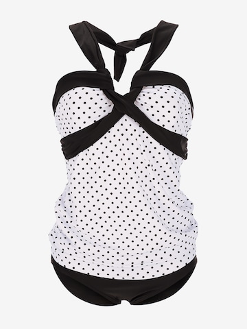 petit amour Tankini 'AMELIE' in Black: front