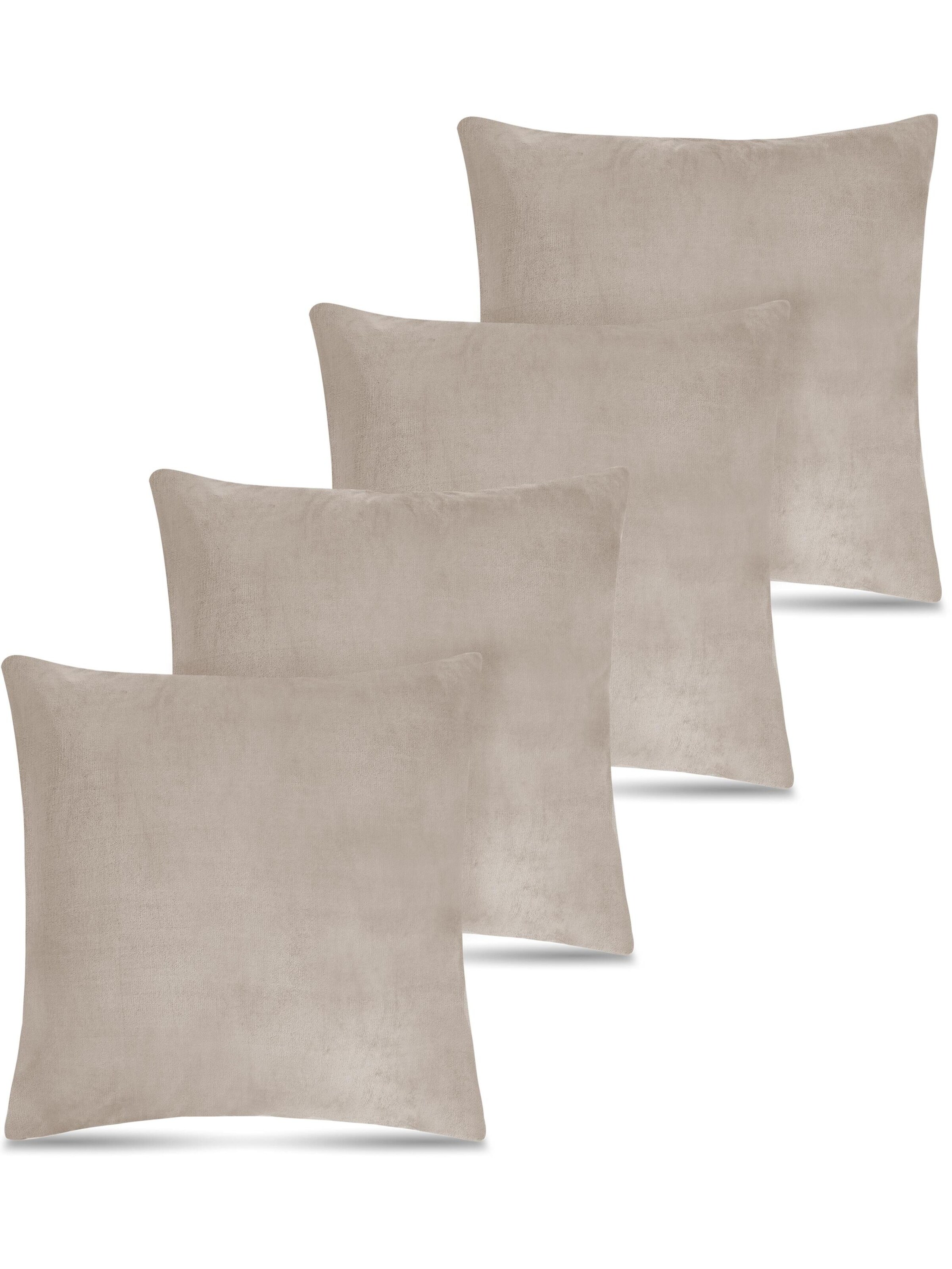 Coussins Aspero en marron : devant