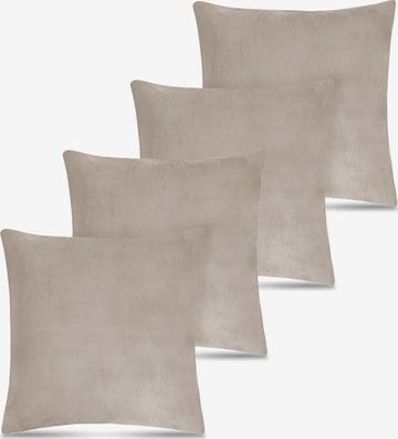 Coussins Aspero en marron : devant