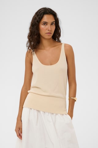 Haut ' SLNerea' SOAKED IN LUXURY en beige : devant