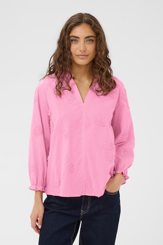 Chemisier 'CUClover' CULTURE en rose : devant