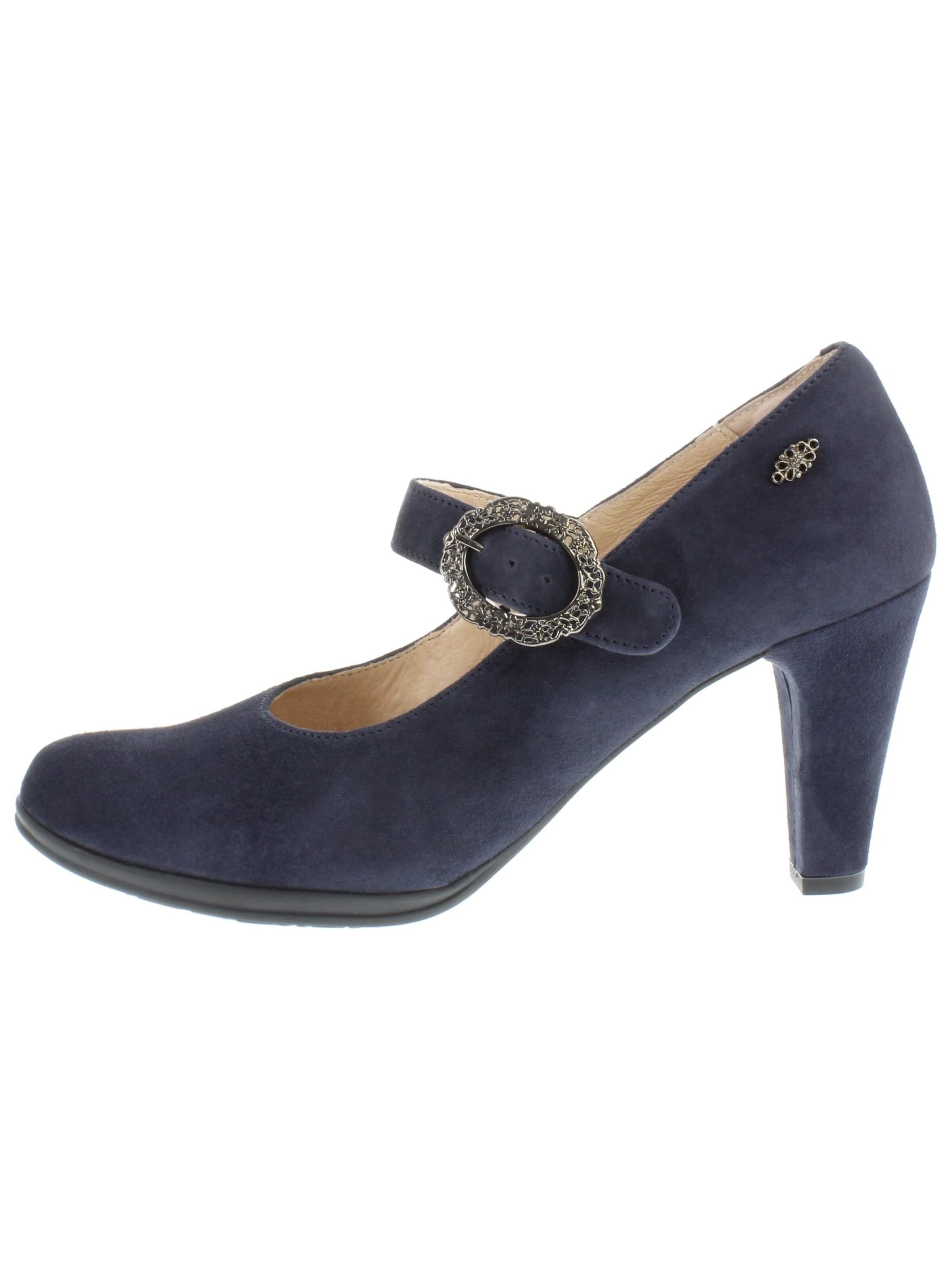 XAVER LUIS Schuhmanufaktur Pumps 'Sarah' in Blue: front