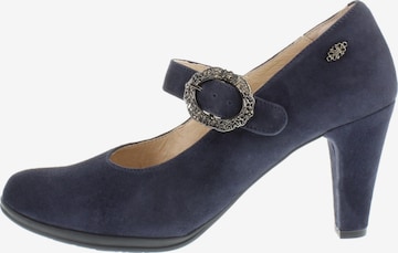 XAVER LUIS Schuhmanufaktur Pumps 'Sarah' in Blue: front