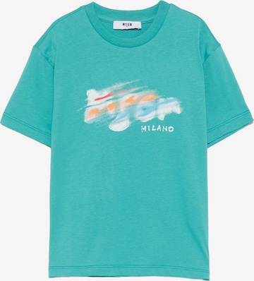 MSGM Shirt in Grün: Vorderseite