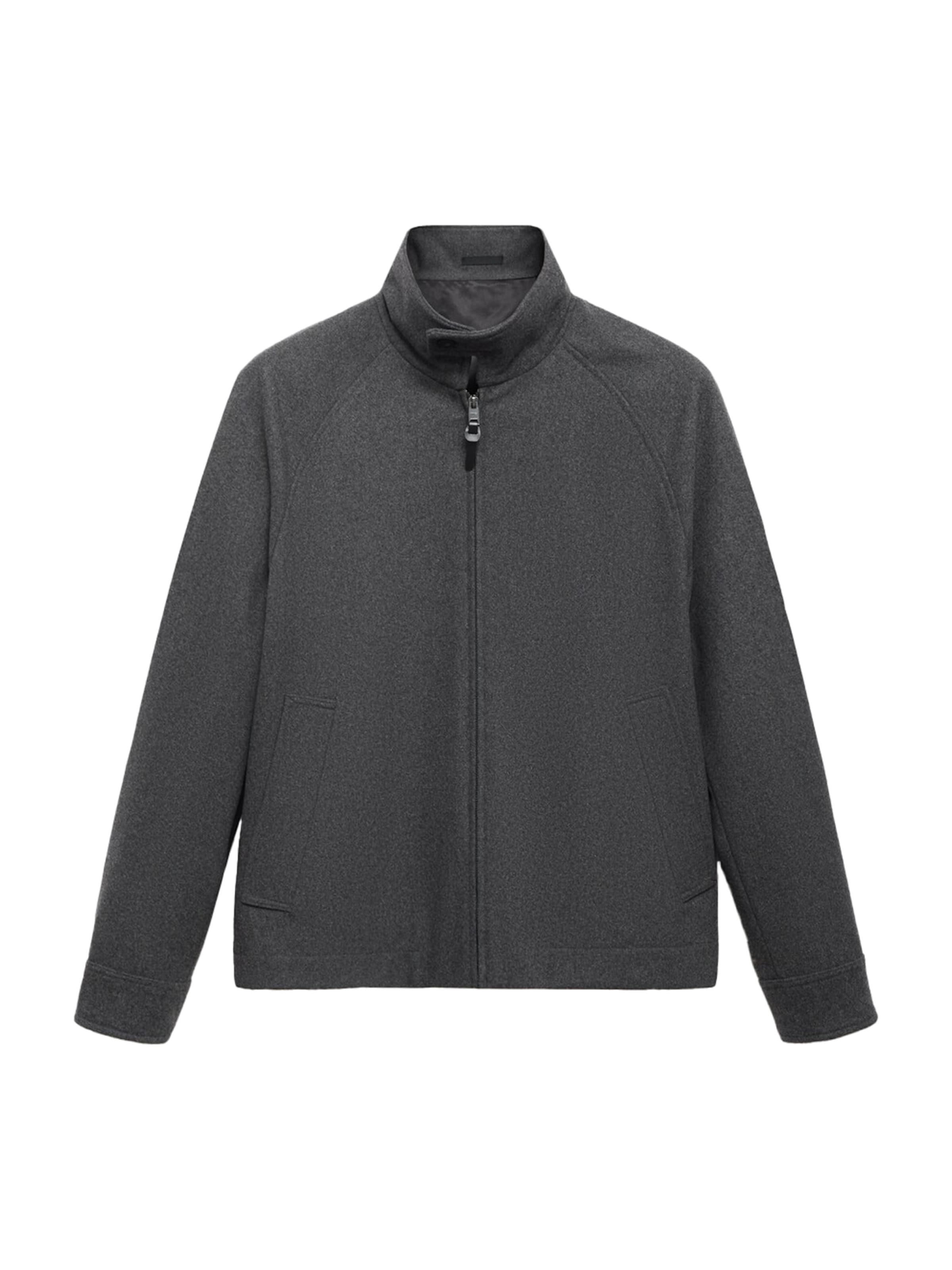 MANGO MAN Tussenjas &#x27;Sergy&#x27; in Grijs: voorkant