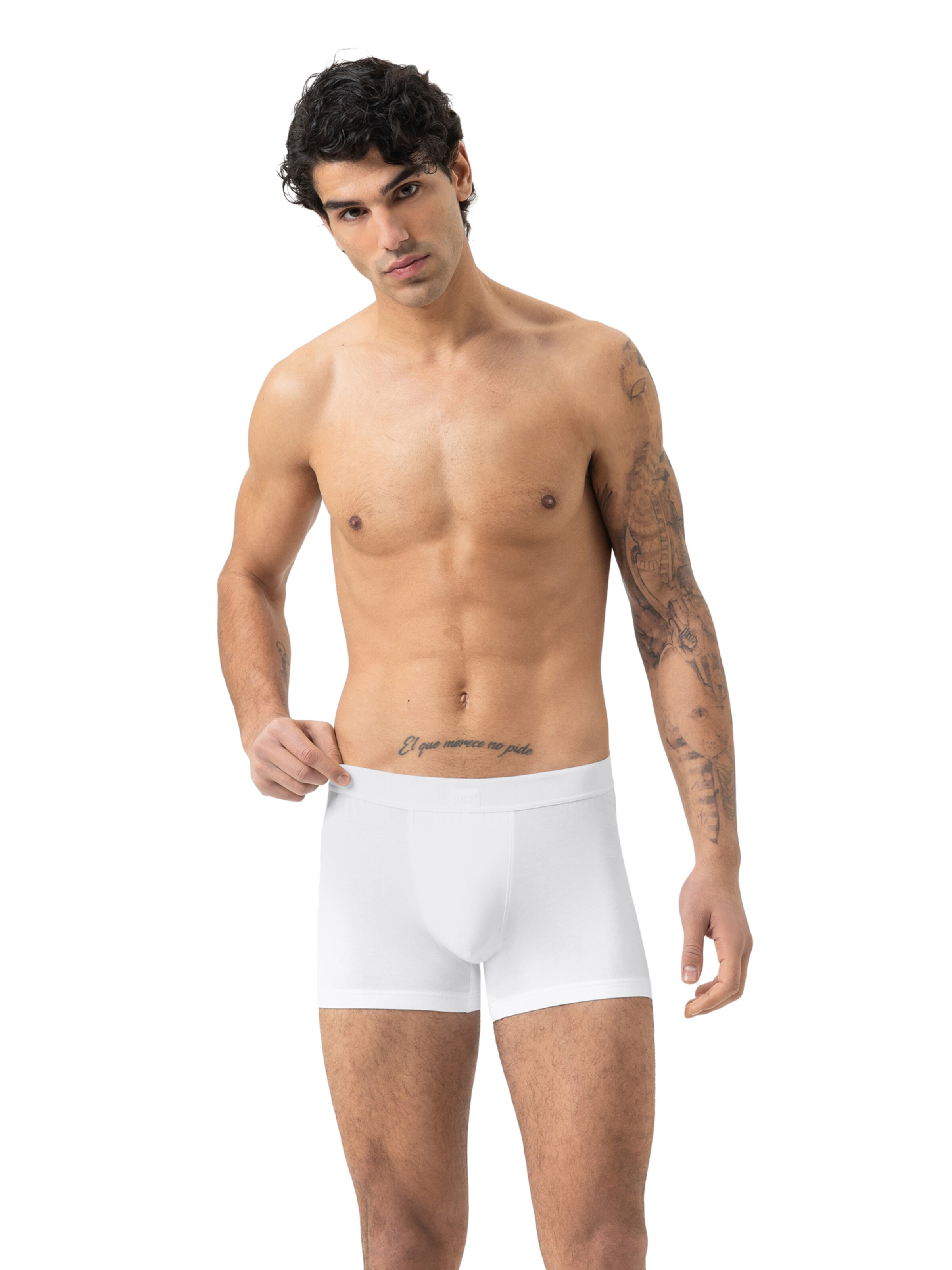 Boxers Mey en blanc : devant