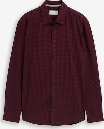 TOM TAILOR Hemd in Rot: Vorderseite