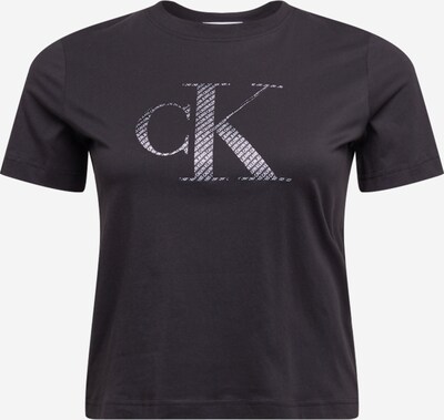 Calvin Klein Jeans Curve Majica u crna / bijela, Pregled proizvoda