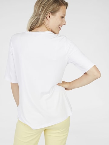 T-shirt 'Maritimes' Navigazione en blanc