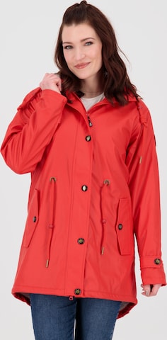 ankerglut Raincoat 'Friesennerz ankergluttraum WMN' in Red: front