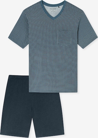 Pyjama court SCHIESSER en gris : devant