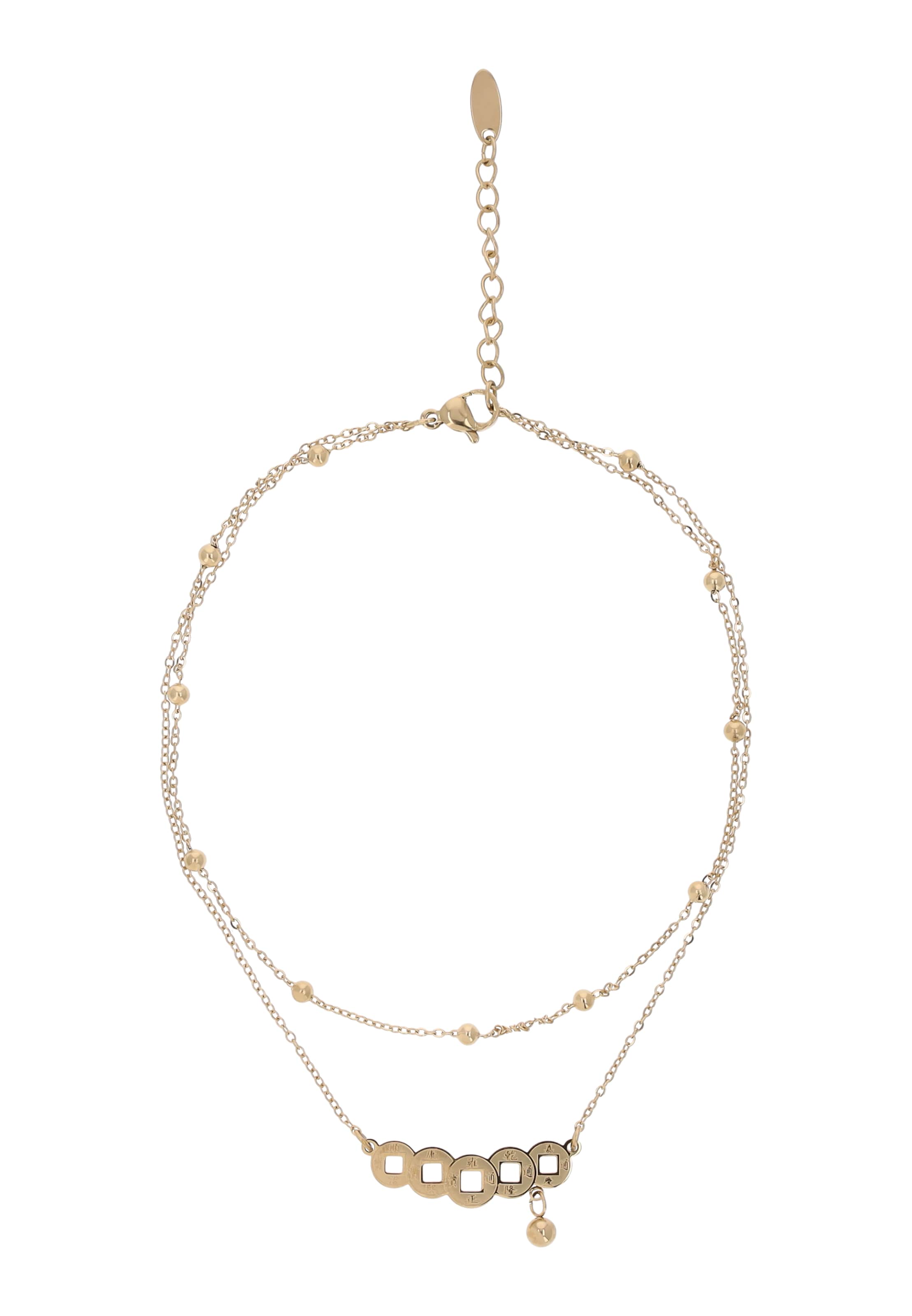 IZIA Bracelet en or, Vue avec produit