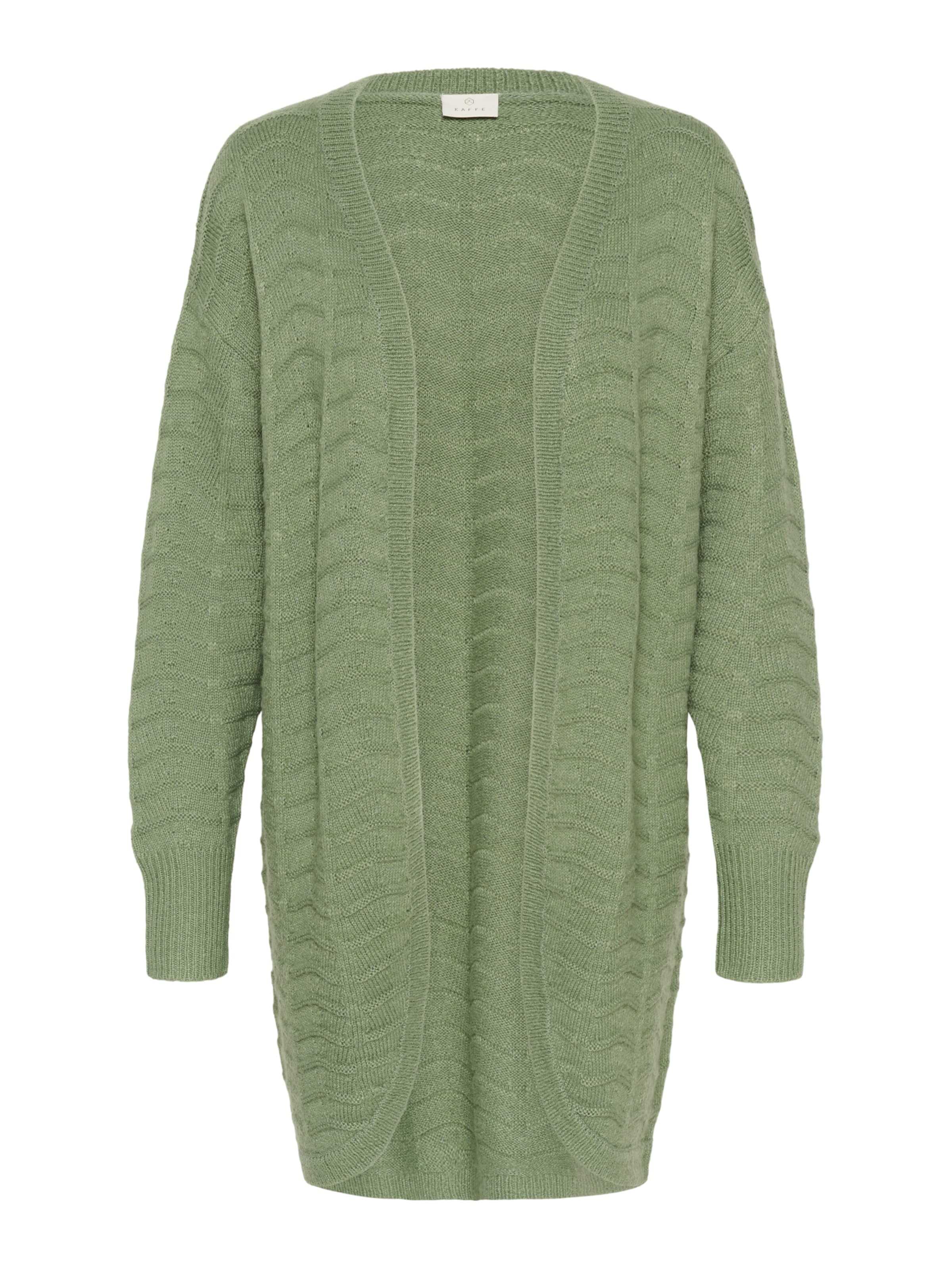 Cardigan 'KAemria' Kaffe en vert : devant