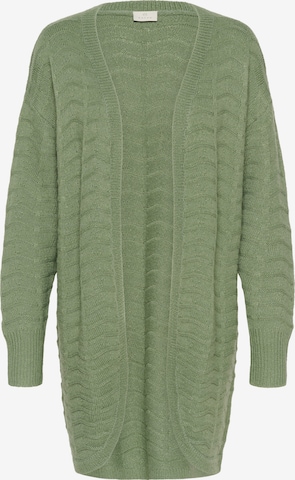 Cardigan 'KAemria' Kaffe en vert : devant