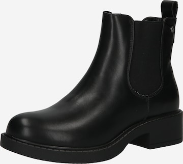 TATA Italia - Botas chelsea em preto: frente