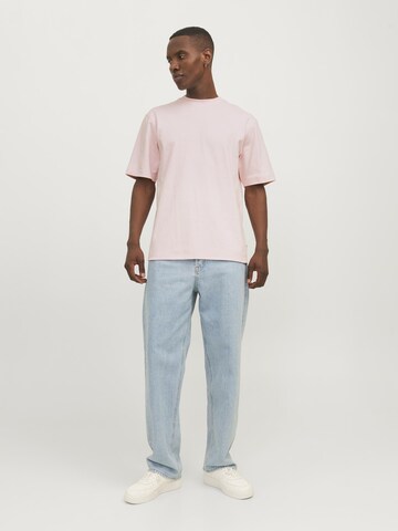JACK & JONES T-Shirt 'JJEUrban Edge' in Pink
