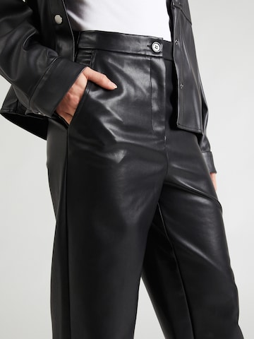 ABOUT YOU Normalny krój Spodnie 'Lisa' w kolorze czarny