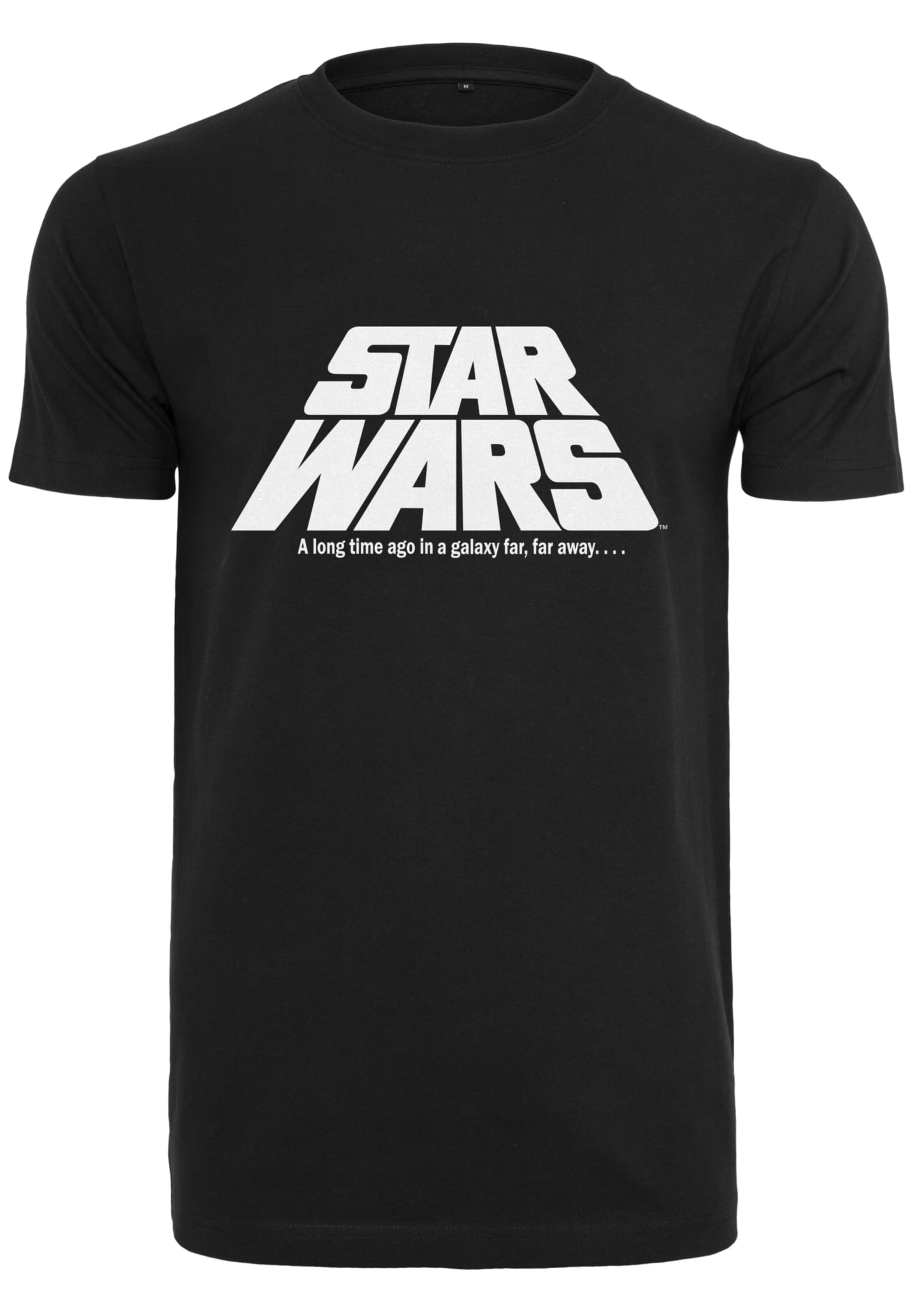 T-Shirt 'Star Wars' Merchcode en noir : devant