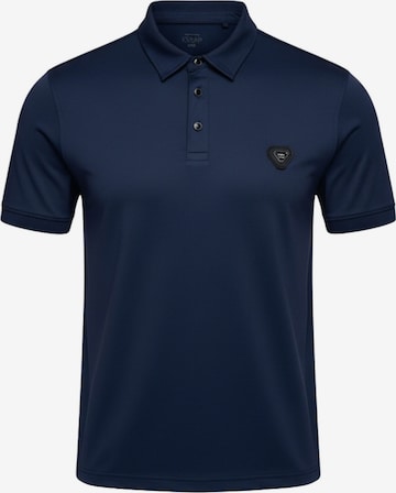 Ombre Shirt in Blau: Vorderseite
