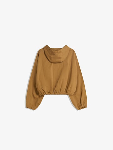 Geacă de primăvară-toamnă de la Bershka pe maro