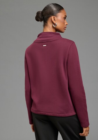 Bruno Banani LM Sweatshirt in Rot