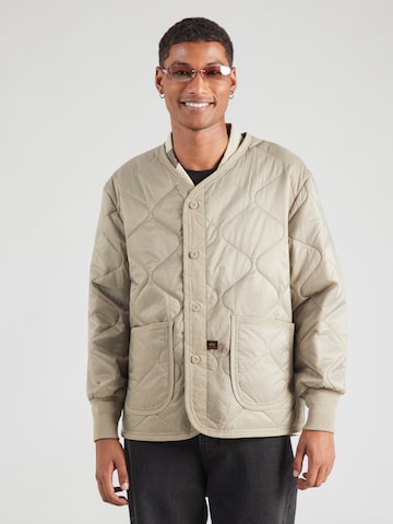 ALPHA INDUSTRIES - Casaco meia-estação 'Heritage' em bege: frente
