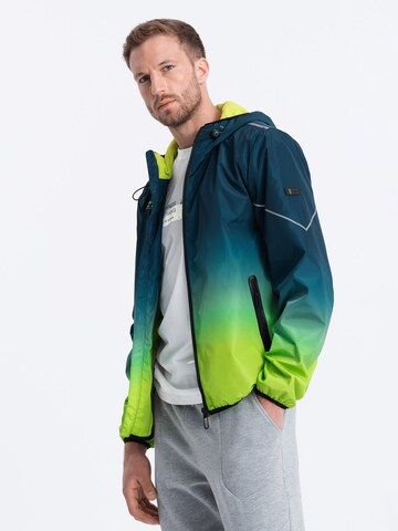 Veste mi-saison 'OM-JANP-0105' Ombre en bleu