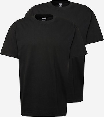 Tricou de la Urban Classics pe negru: față