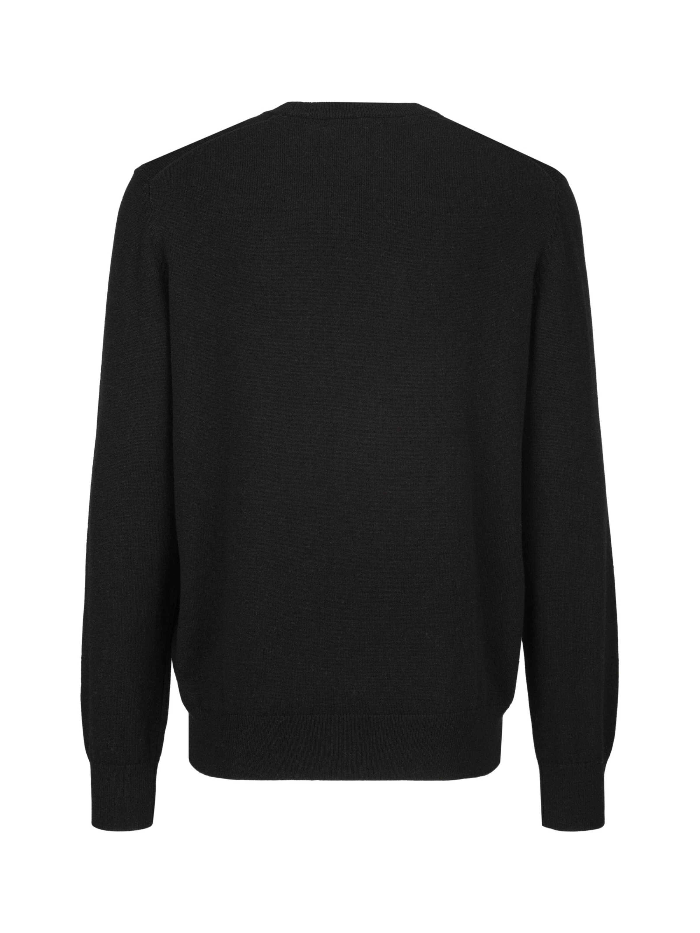 19V69 ITALIA Pullover 'Clint Embro' in Schwarz