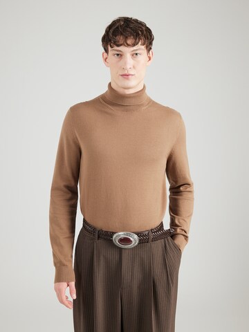 Pull-over LERROS en beige : devant