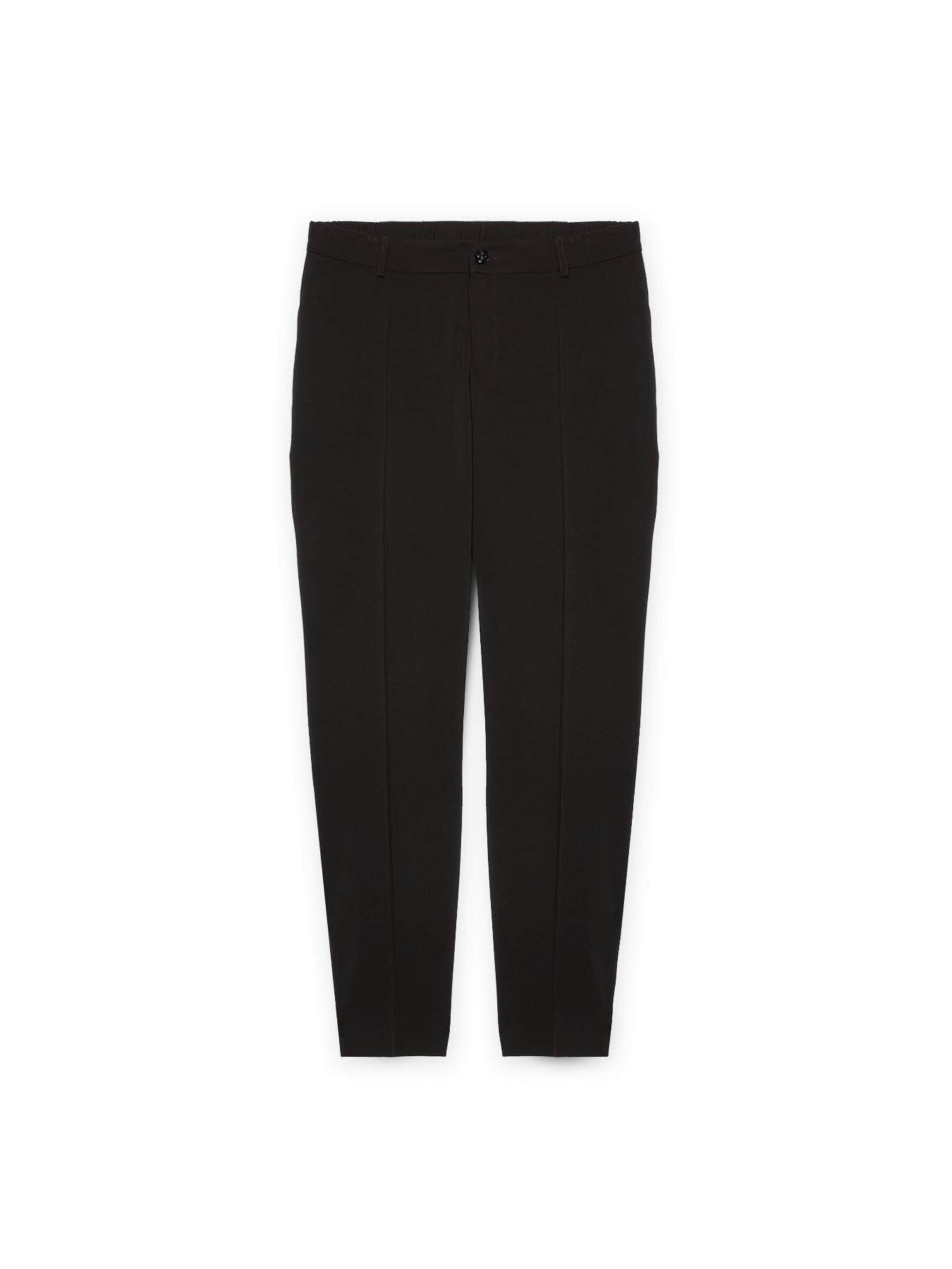 Regular Pantalon Fiorella Rubino en noir : devant
