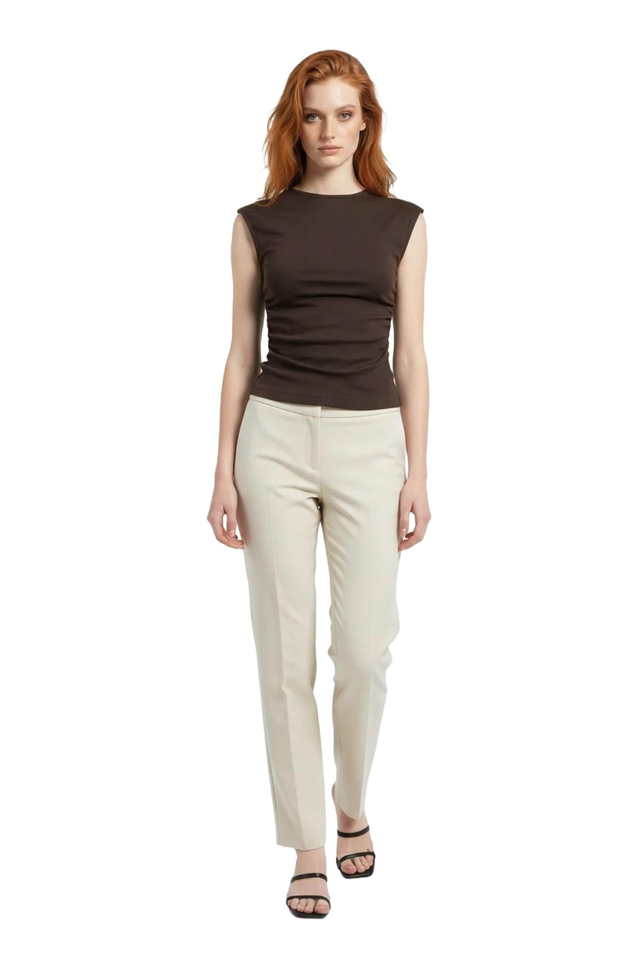 Haut No Matter What en marron