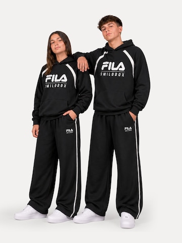 Smilodox Joggingpak 'Skylar' in Zwart: voorkant