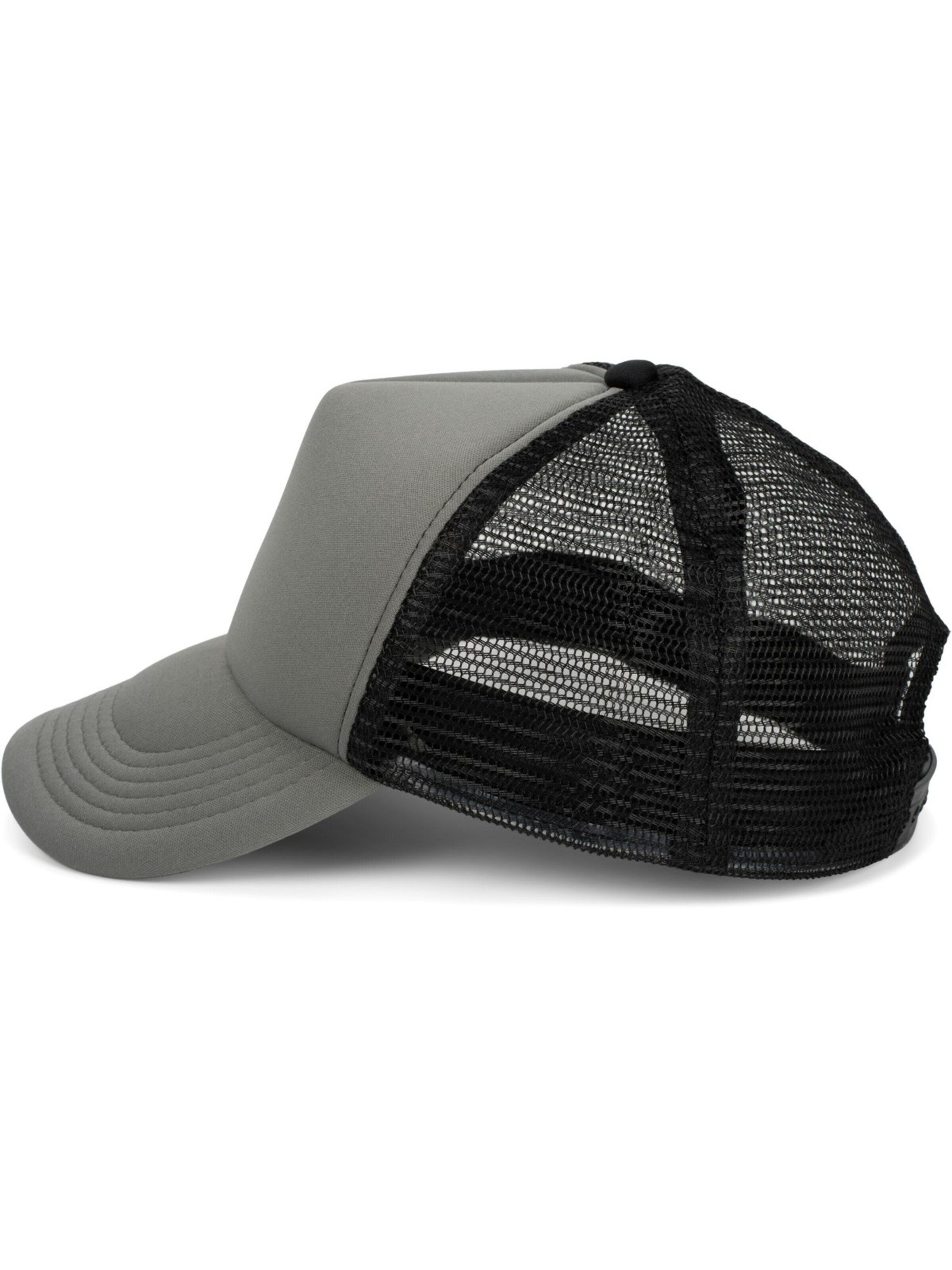 styleBREAKER Cap 'Trucker Cap 5-Panel Mesh' in Grey
